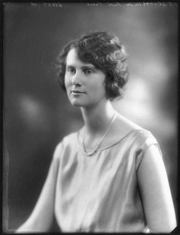 Hon. ruth evelyn archer (née pease) npg x123310