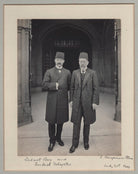 Mehmed Talat Pasha with a Turkish delegate NPG x135596