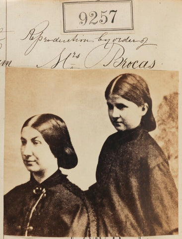 'Reproduction by order of Mrs Brocas' NPG Ax59080