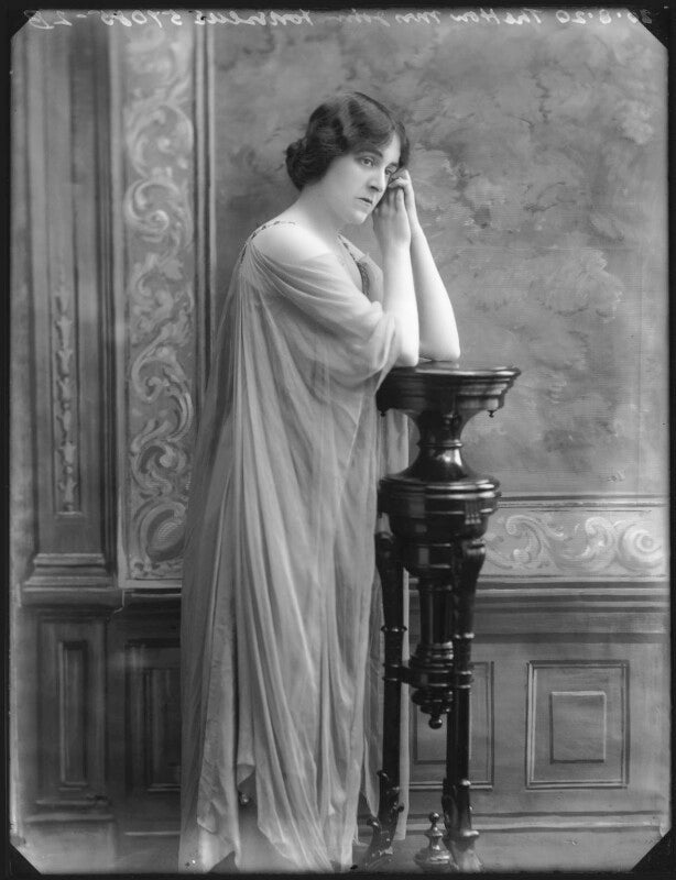 Winifred (née beech), lady fortescue npg x75145