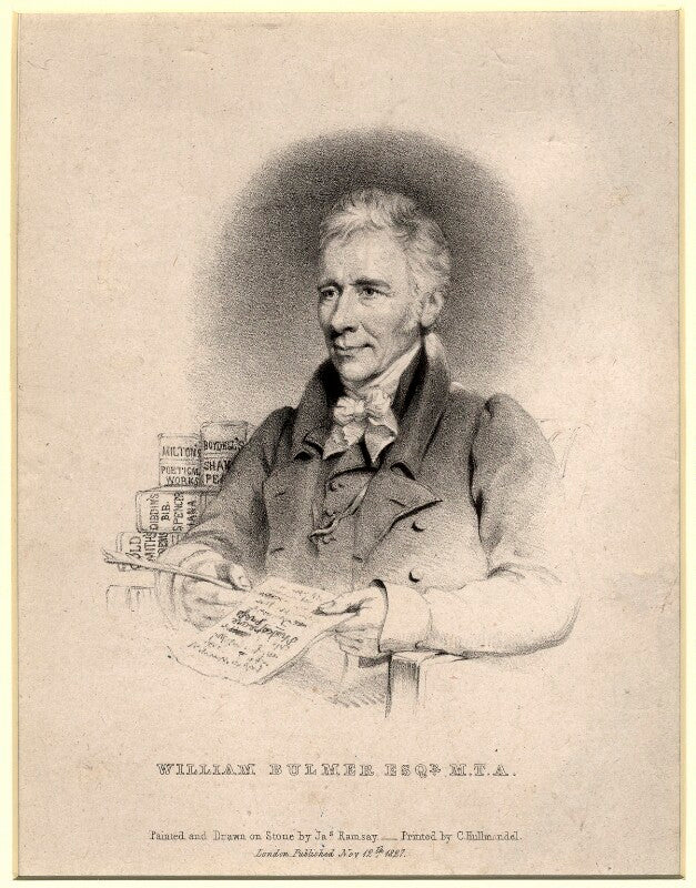William Bulmer Greetings Card – National Portrait Gallery Shop