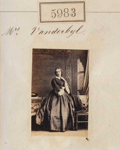 Sara Eliza Vanderbyl (née Alexander) NPG Ax55938