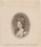 Mary Isabella Manners (née Somerset), Duchess of Rutland NPG D14718