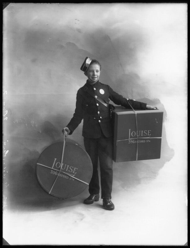 'boy with hat boxes' npg x103817