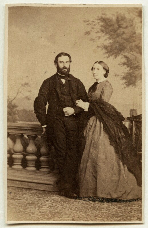 Baron riederer; rosalie nicholette marianne dorothea delphine davison, baroness riederer npg ax46370