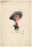 Lewis Waller (William Waller Lewis) NPG D6670