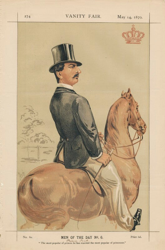 Prince francis, duke of teck ('men of the day no. 6.') npg d43431