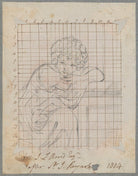 Girl Leaning on a Pedestal ('Laughing Girl') NPG D17474