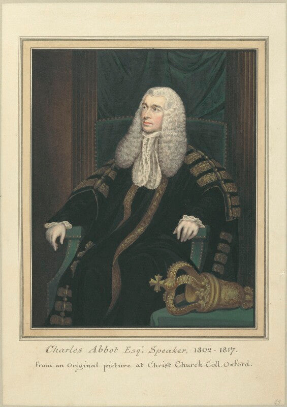 Charles abbot, 1st baron colchester npg d23288