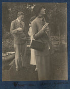 Igor Vinogradoff; Julian Vinogradoff (née Morrell); Lady Gwendeline Theresa Mary Spencer Churchill (née Bertie) NPG Ax141964