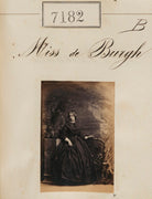 Miss de Burgh NPG Ax57098