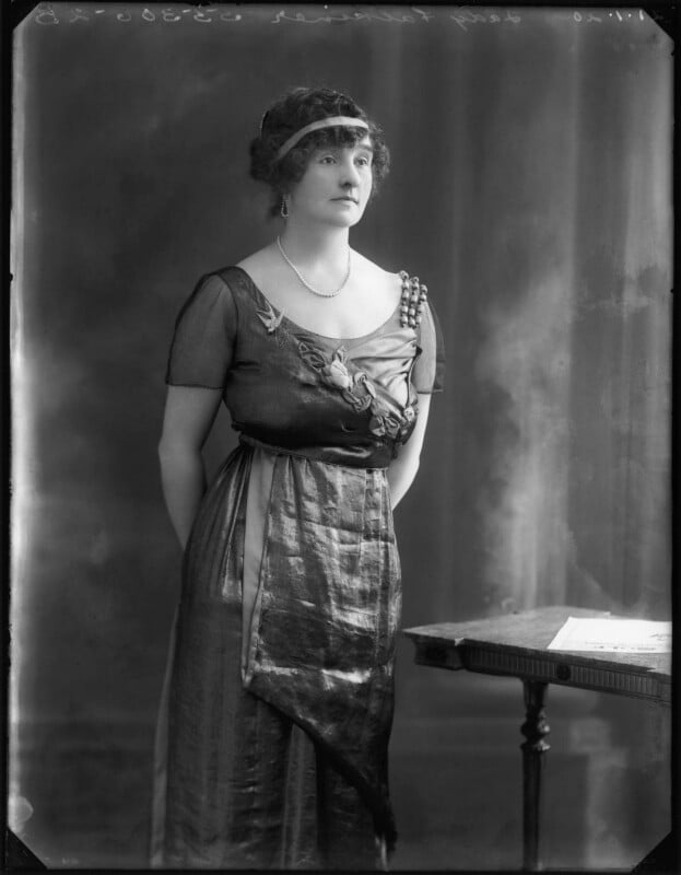 Kathleen mary (née orde powlett), lady falkiner npg x120056