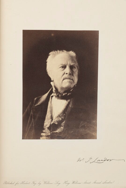 Walter savage landor npg ax7918