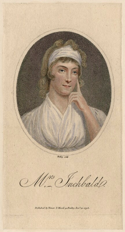 Elizabeth inchbald (née simpson) npg d16737