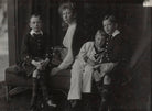 Prince Henry, Duke of Gloucester; Princess Mary, Countess of Harewood; Prince John; Prince George, Duke of Kent NPG Ax29313