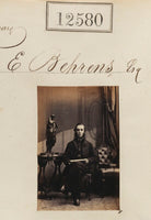 Mr E. Behrens NPG Ax62225