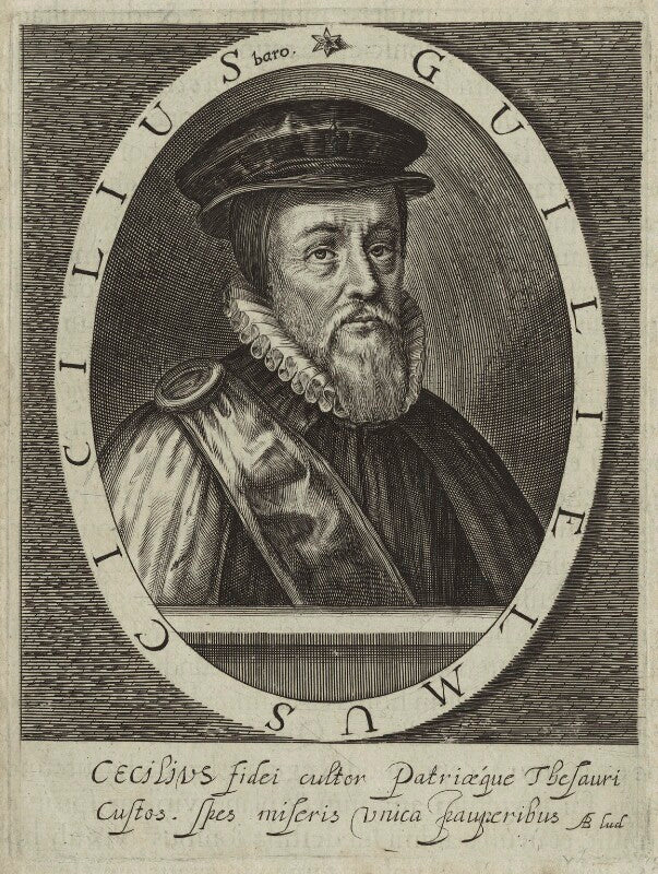 William cecil, 1st baron burghley npg d25112
