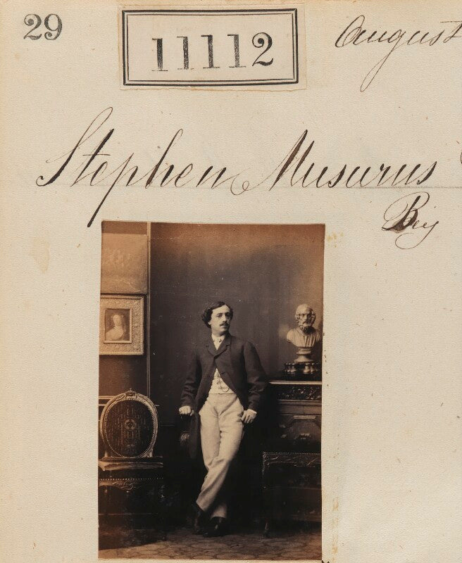 Stephen musurus pasha npg ax60812