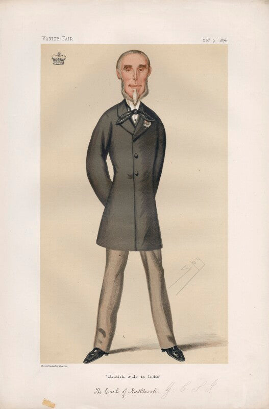 Thomas george baring, 1st earl of northbrook ('statesmen. no. 237.') npg d43774