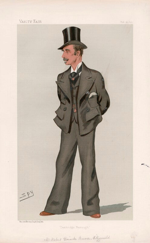 Sir robert uniacke penrose fitzgerald, 1st baronet of corkbeg and lisquinlan ('statesmen. no. 648.') npg d44740