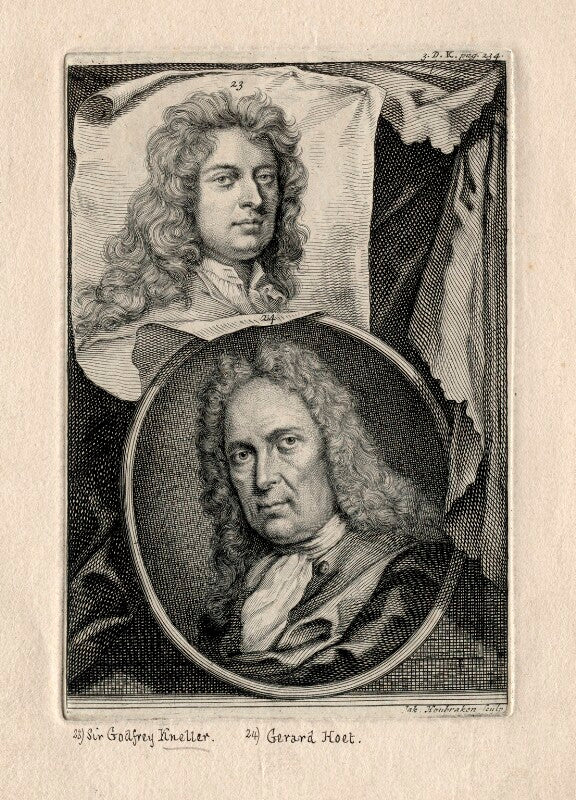 Sir godfrey kneller, bt; gerard hoet npg d17864