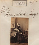 Mrs Henry Lock NPG Ax60754