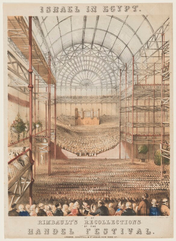 The handel festival at the crystal palace ('israel in egypt') npg d42823