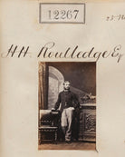 H.H. Roulledge NPG Ax61929