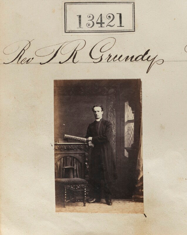 Reverend thomas richard grundy npg ax63054