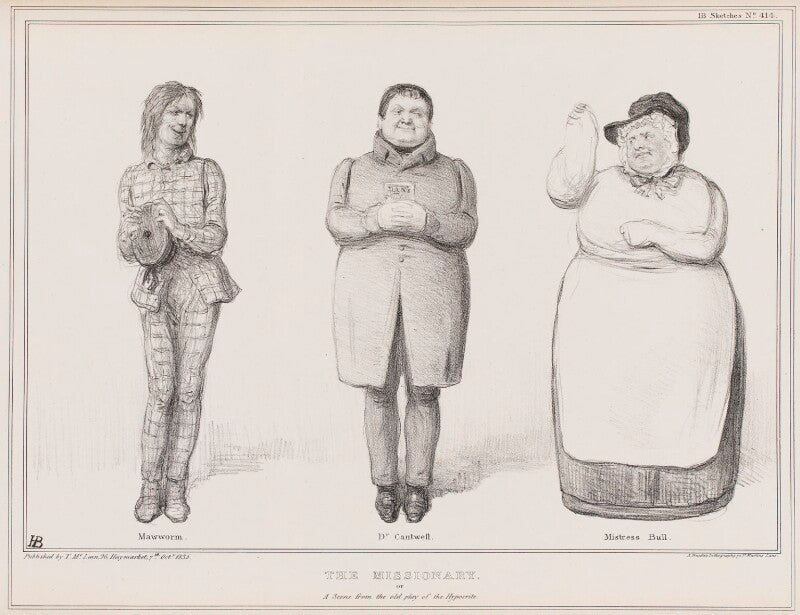 The missionary (daniel o'connell and two figures representing scotland and england) npg d41348