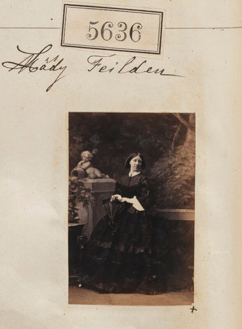 Possibly Catherine Jane (née Pedder), Lady Feilden NPG Ax55591
