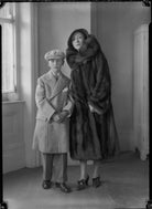 Minoru Foley (née Greenstone), Lady Foley; Adrian Gerald Foley, 8th Baron Foley NPG x47898