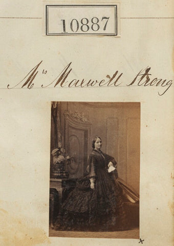 Mrs Maxwell Strong NPG Ax60593