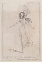 Marie-Madeleine Guimard ('The celebrated Mademoiselle G-m-rd or Grimhard from Paris') NPG D12346