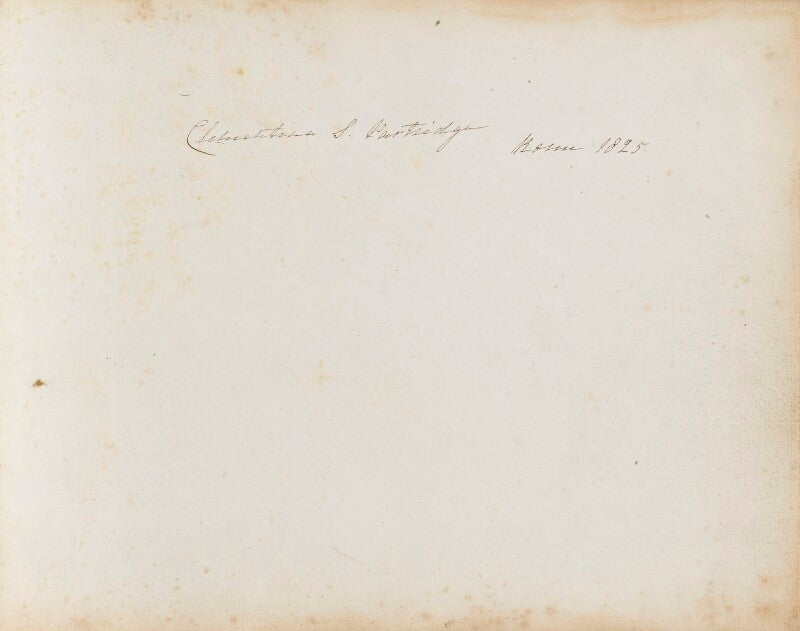 Inscriptions by clementina partridge npg 3944(1)