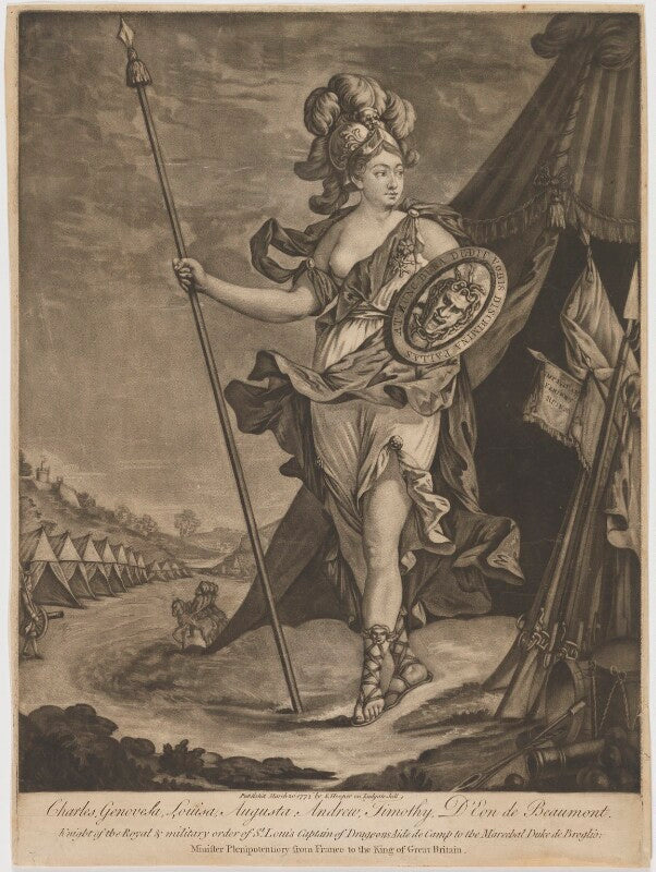 Chevalier d'eon npg d49374