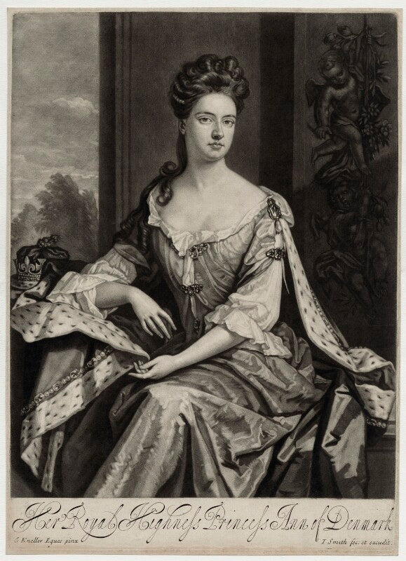 Queen anne when princess of denmark npg d30811