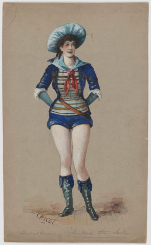 Harriet Vernon as Sinbad the Sailor NPG D21364