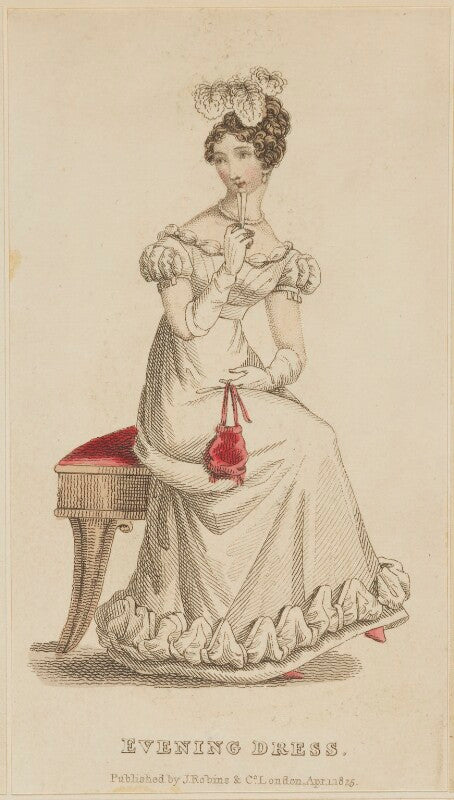 'evening dress', april 1825 npg d47565