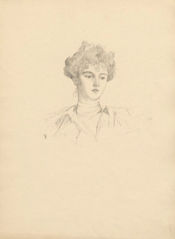Helen venetia (née duncombe), viscountess d'abernon npg d23366