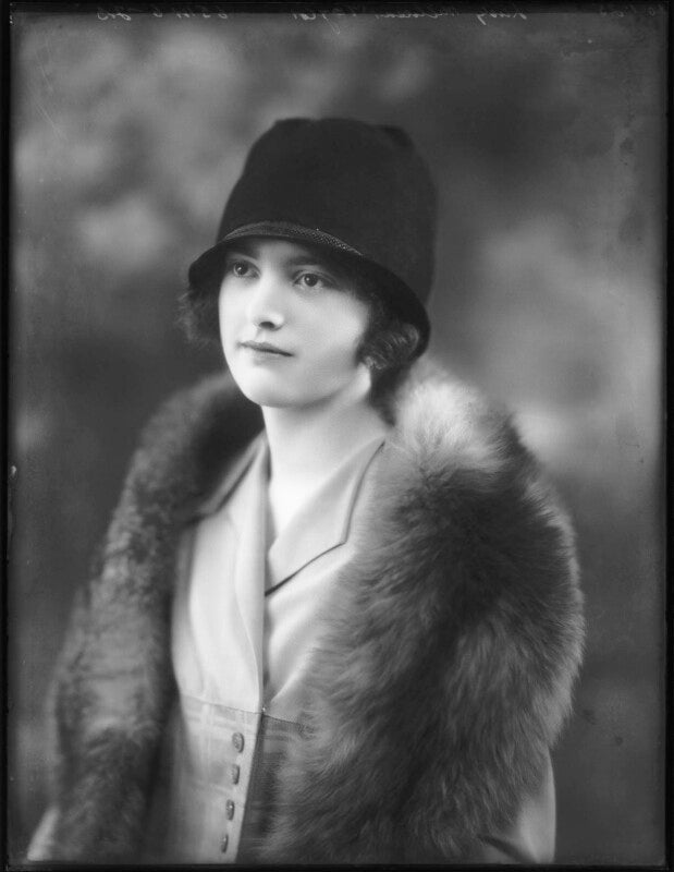 Lady millicent olivia mary tiarks (née taylour) npg x123146