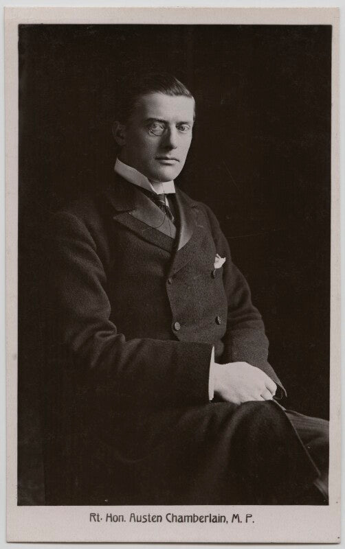 Sir (joseph) austen chamberlain npg x197752