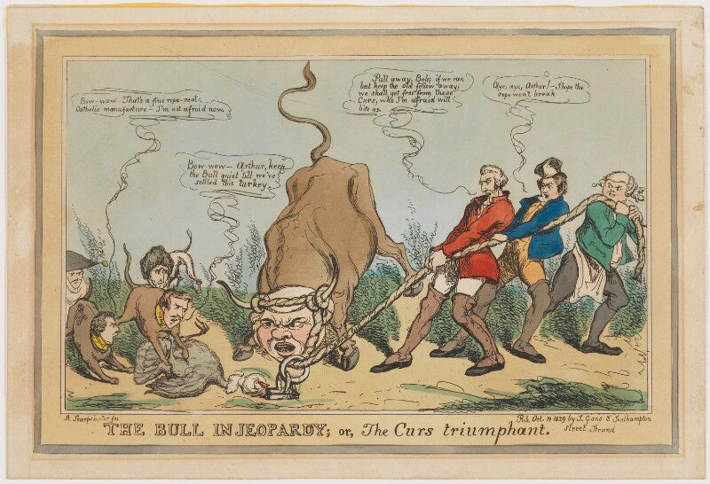 The bull in jeopardy; or, the curs triumpant npg d46049