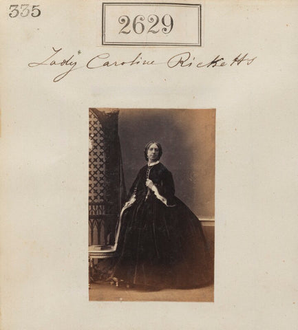 Lady Caroline Augusta Ricketts (née Pelham-Clinton) NPG Ax52018