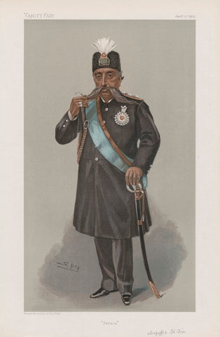 Mozaffar od-Din, Shah of Persia ('Sovereigns. No. 27.') NPG D45155