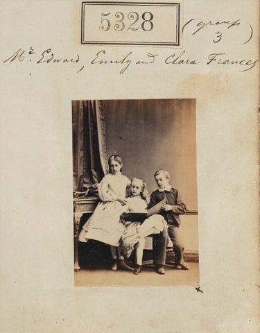 Edward Frances; Emily Frances; Clara Frances NPG Ax55288
