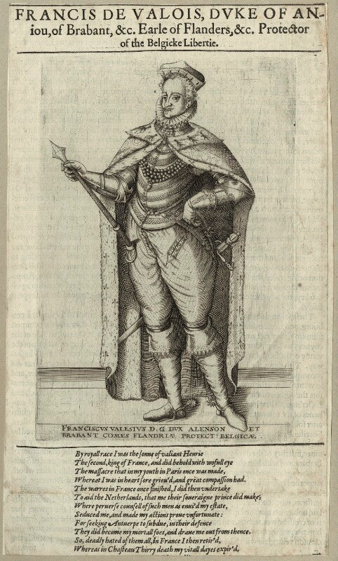 Hercule françois, duke of anjou npg d25644