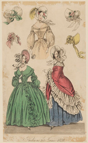 'Fashions for June 1838' NPG D47742