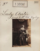 Henrietta Blanche (née Stanley), Countess of Airlie; David William Stanley Ogilvy, 8th Earl of Airlie NPG Ax63327
