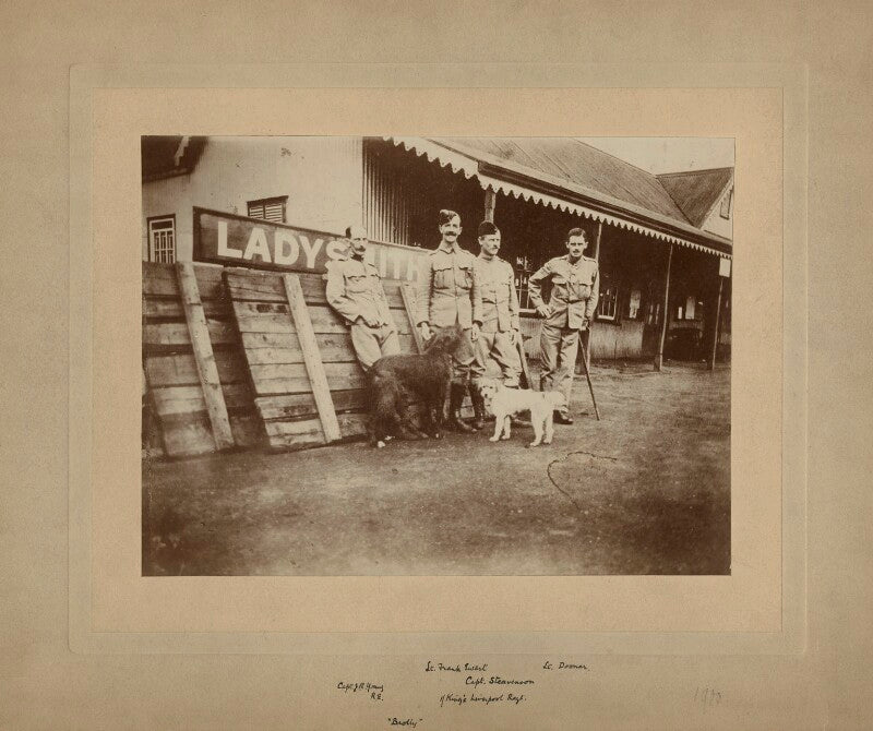 Julius ralph young; frank rowland ewart; hon. charles john steavenson; william dundas dooner npg x27568